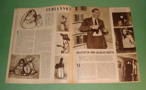 Vecko-Journalen 1949-45. Prinsessan Margarete Rose framsidan