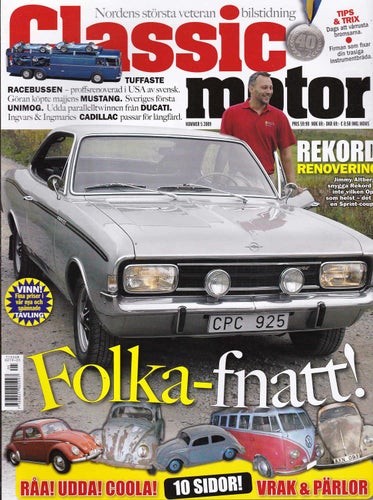 Classic 2009-5 Opel Rekord Sprint Coupé.Unimog.VW Typ 1 Typ 2