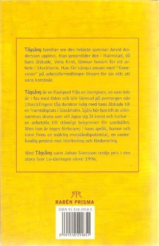 Johan Svensson: Tågsång.