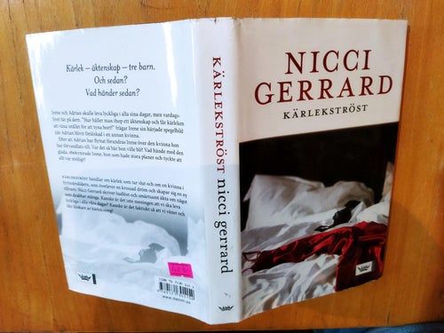 Kärlekströst av Nicci Gerrard. bok. Very Fine plus