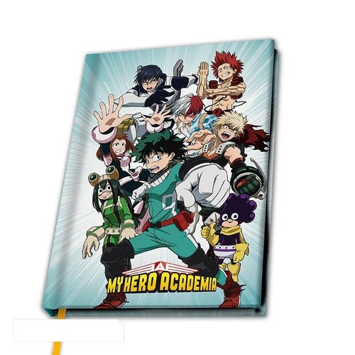 MY HERO ACADEMIA HEROES A5 ANTECKNINGSBOK Merchandise Merch Anime Manga