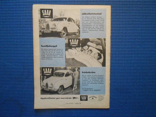 Teknik för alla 16 1958 Speedway SAAB Stridsvagn Centurion Flygvapnet Hägernäs