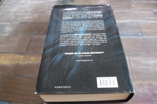 Luftslottet som sprängdes, författare Stieg Larsson