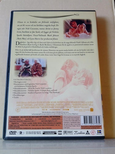 Dagboken, dvd