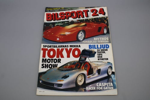Bilsport Nr 24 1989