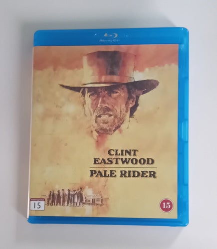 The Pale Rider Blu-ray / 1985 / Clint Eastwood / Svensk Text / Fin Skiva