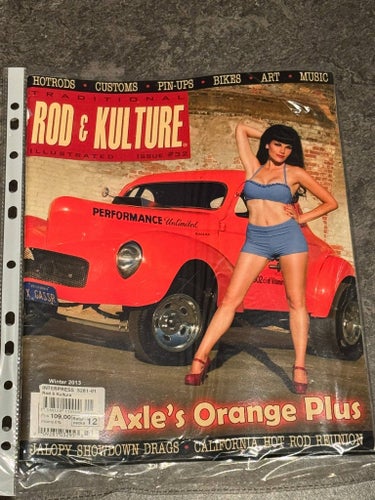 Rod & Kulture Illustrated 32 Winter 2013 – Axles Orange Plus + Pin-Ups & Customs