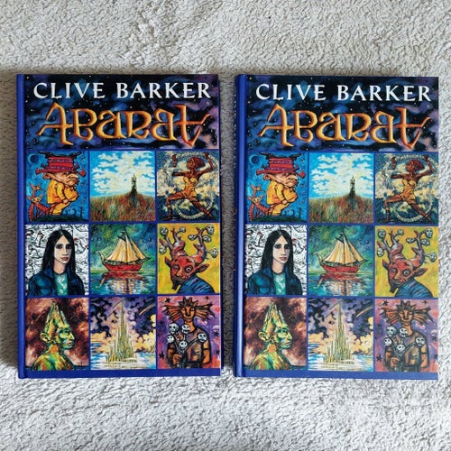 ABARAT av Clive Barker (svensk klubbutgåva) | två inbundna böcker | nyskick!