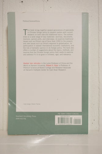New Directions in the Study of China's Foreign Policy - Johnston, Ross