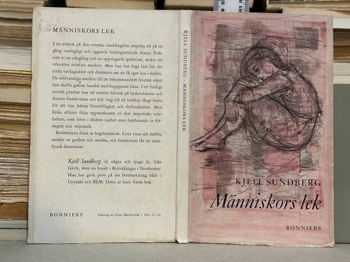 Människors lek av Kjell Sundberg. Bok. Very good plus