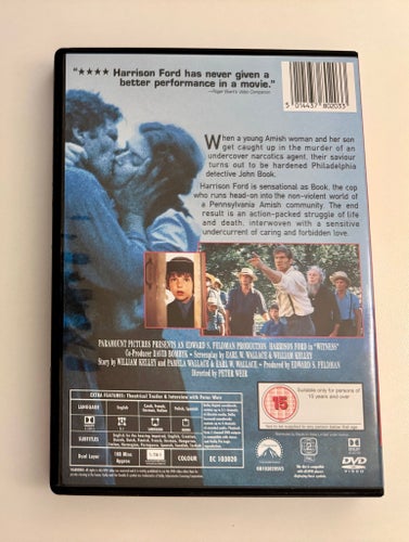 Witness | DVD | Thriller / Drama | Harrison Ford