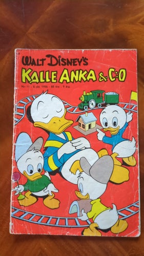 Walt Disney's Kalle Anka & C:o Nr 11 1956
