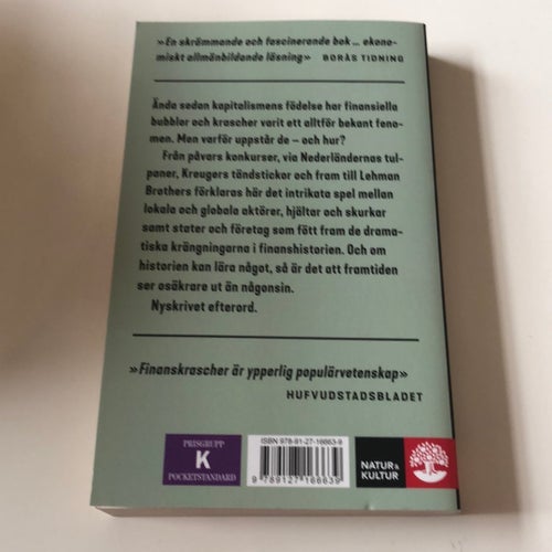 Finanskrascher av Lars Magnusson