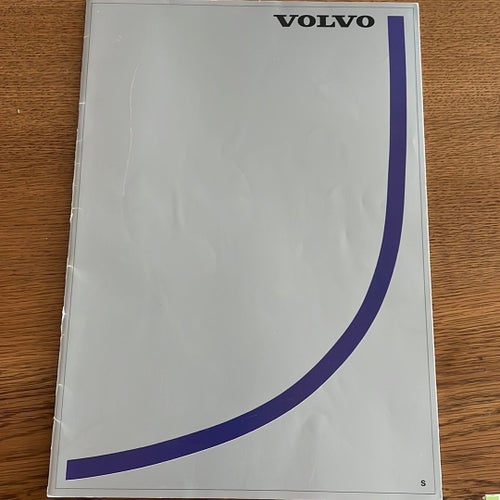 Volvo Presentationsmaterial 1980-talet