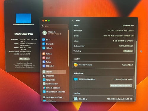 MacBook Pro A1706 moderkort