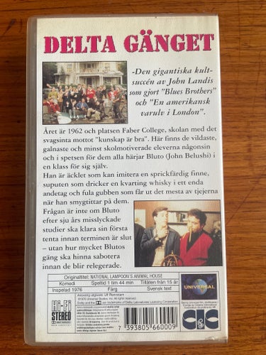 DELTA GÄNGET VHS (inplastad)