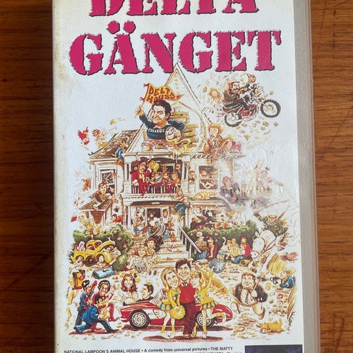 DELTA GÄNGET VHS (inplastad)