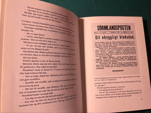 Mälarmördaren av Jan Olof Ekholm Sven Sperlings