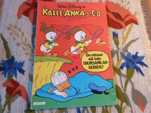 KALLE ANKA & C:O NR15, 1977,