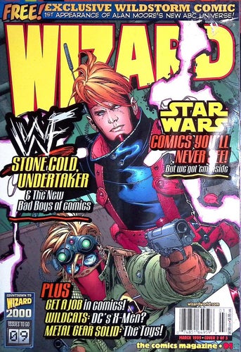 Tidning Wizard Comics Magazine No 91
