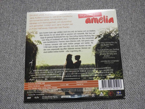 En Ung Jane Austen DVD (pappfodral) Romantiskt drama 2007 (Becoming Jane)