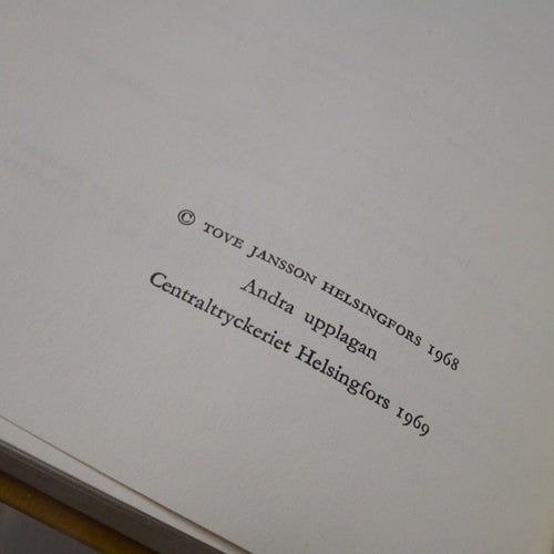 Muminpappans memoarer, Tove Jansson . Gebers 1969, 2a uppl.