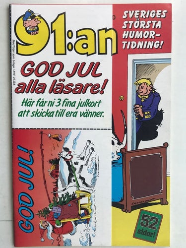 91:an - 1984: 25 VF med omslagsflik