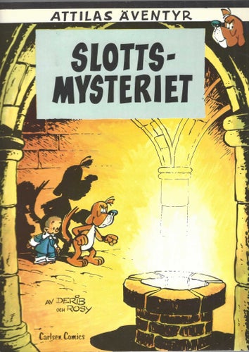 Attilas Äventyr Slottsmysteriet skick vf