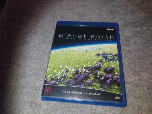 Planet Earth (4-disc, Blu-ray) BBC, berättarröst David Attenborough