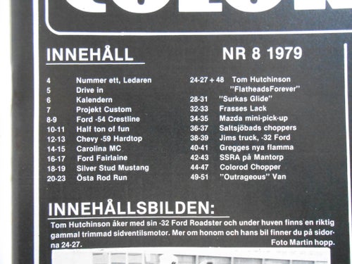 COLOROD Nr 8 1979