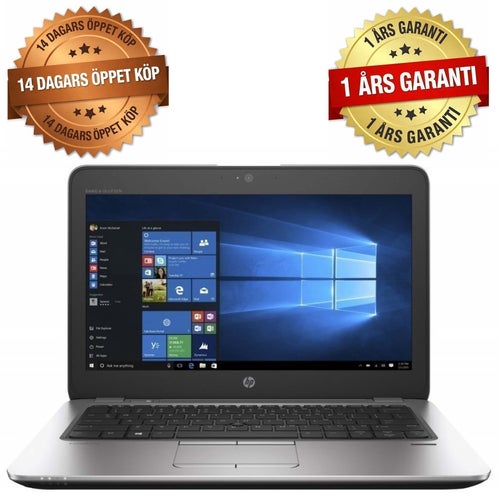 HP EliteBook 820 G3 Intel i5-6200U,8 GB RAM,128 GB SSD,12'5 Tum, 1 Års Garanti