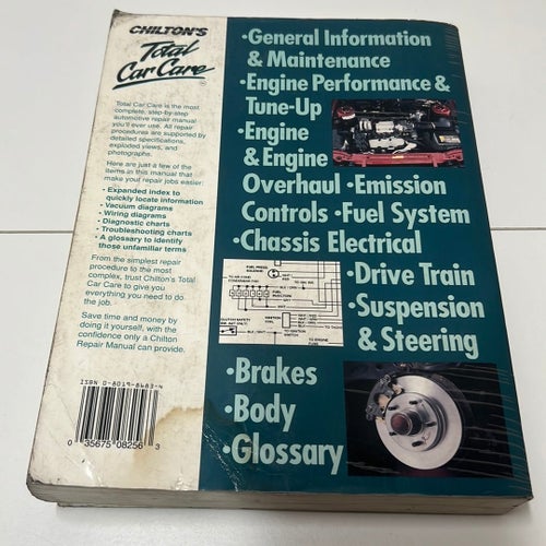 Honda Civic, CRX and del Sol 1984-95 Repair Manual Chilton's
