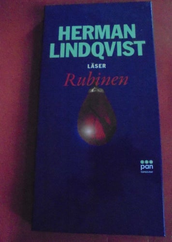 CD bok Herman Lindqvist "Rubinen"