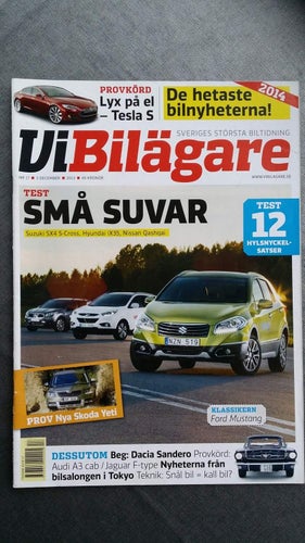 Vi bilägare nr 17 2013: Skoda Yeti TDI 140, Audi A3 Cab 1,4 TFSI, Tesla Model S
