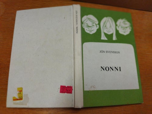 Nonni av Jon Svensson. bok. Very Fine plus