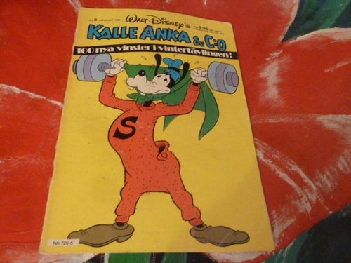 TIDNING, KALLE ANKA & CO, NR 5 - 1980