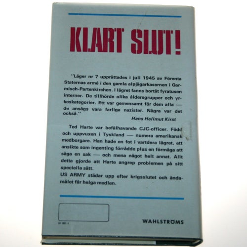 Hans Hellmut Kirst - Klart slut!