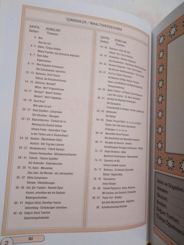 Alistirmali Turkce 3, bok på turkiska, turkiska lörobok Åk 3 Very Fine plus