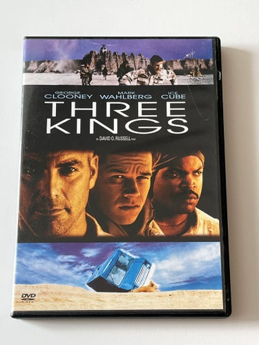 Three kings (George Clooney & Ice Cube, 1999). Beg. DVD