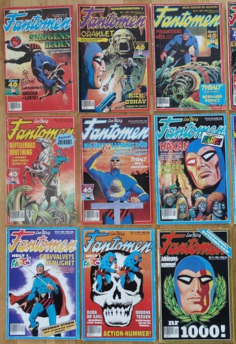 Fantomen / 1990-1991 / 16st / Bra begagnat skick