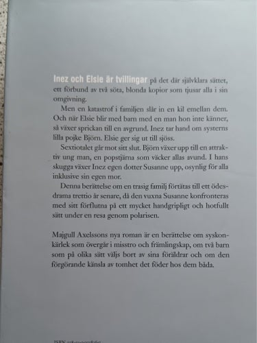 Is och vatten, vatten och is - Majgull Axelsson