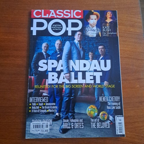 Classic Pop tidning med Spandau Ballet