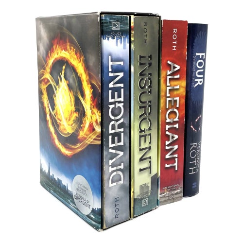 Hela Divergent-trilogin + Four: A Divergent Story Collection av Veronica Roth