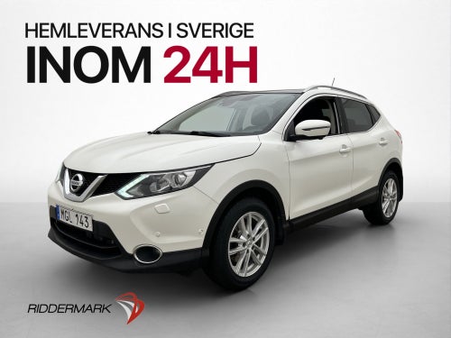 Nissan Qashqai 1.6 dCi 130hk Tekna Pano 360° Navi Halvskinn
