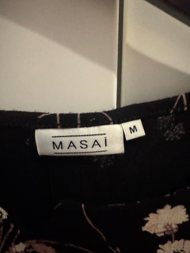 MASAI svart, vit, rosa topp, storlek M