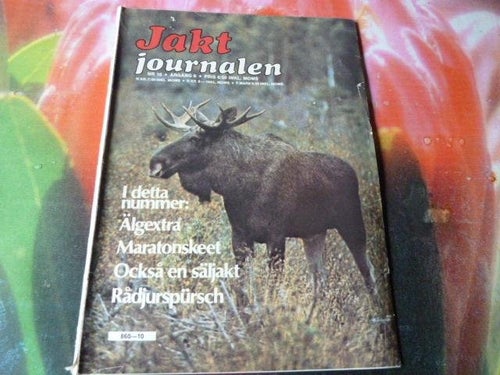 JAKT JOURNALEN, NR 11/1975, ÅRGÅNG 6, TIDNING