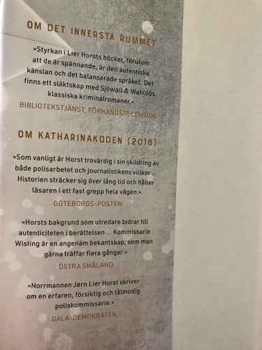 DET INNERSTA RUMMET Jørn Lier Horst 2019