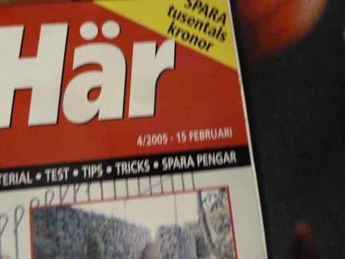 GÖR SÅ HÄR, NR 4-2005, TIDNING