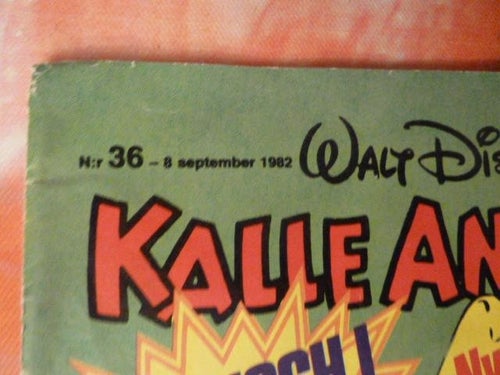 KALLE ANKA & CO, NR 36 - 1982, TIDNING