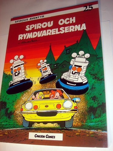 SPIROUS ÄVENTYR SPIROU ALBUM Nr 25 !!! NY OLÄST